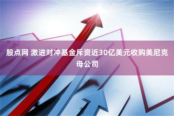 股点网 激进对冲基金斥资近30亿美元收购美尼克母公司