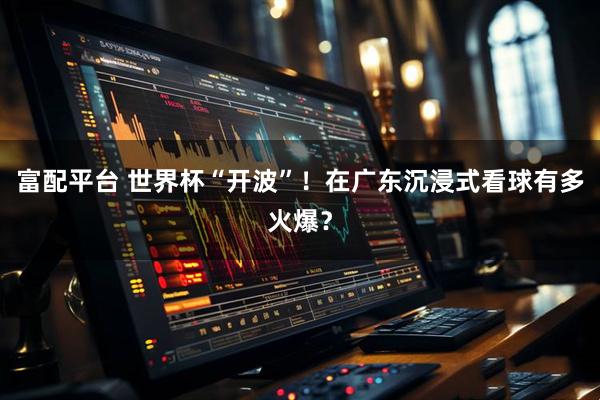 富配平台 世界杯“开波”！在广东沉浸式看球有多火爆？