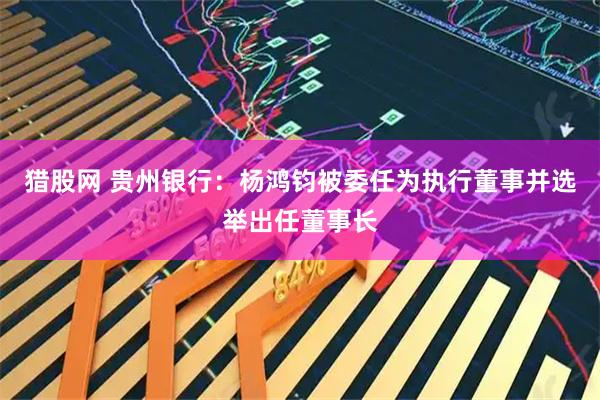 猎股网 贵州银行：杨鸿钧被委任为执行董事并选举出任董事长